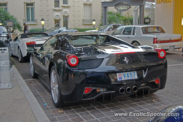 Ferrari 458 Italia spotted in Monte carlo, Monaco