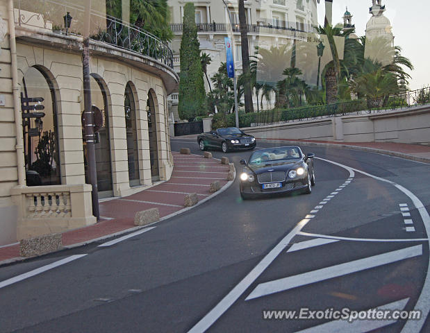Bentley Continental spotted in Monte carlo, Monaco