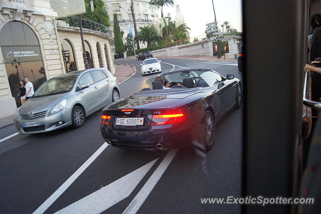 Aston Martin DB9 spotted in Monte carlo, Monaco
