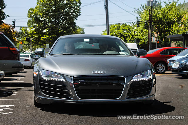 Audi R8 spotted in Greenwich, Connecticut