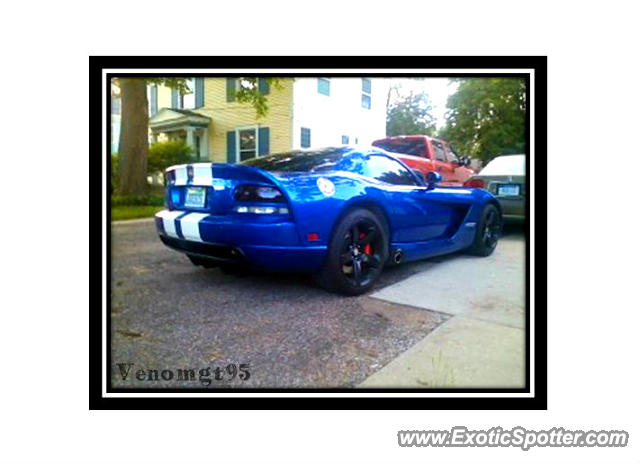 Dodge Viper spotted in Belding, Michigan