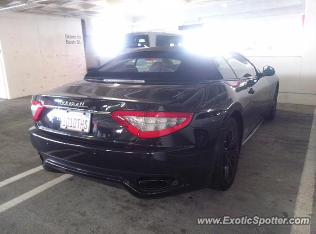 Maserati GranCabrio spotted in San Francisco, California