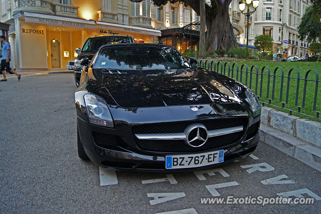 Mercedes SLS AMG spotted in Monte-carlo, Monaco