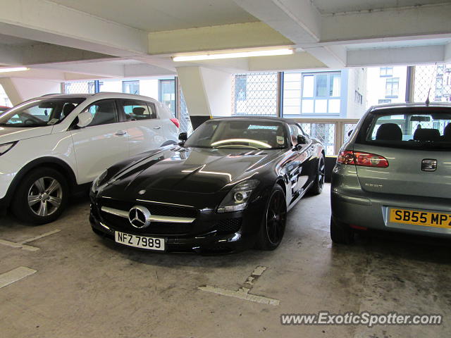 Mercedes SLS AMG spotted in Glasgow, United Kingdom