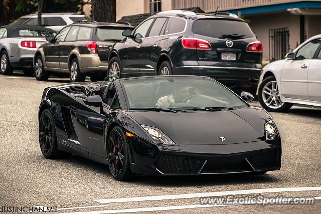 Lamborghini Gallardo spotted in Carmel, California