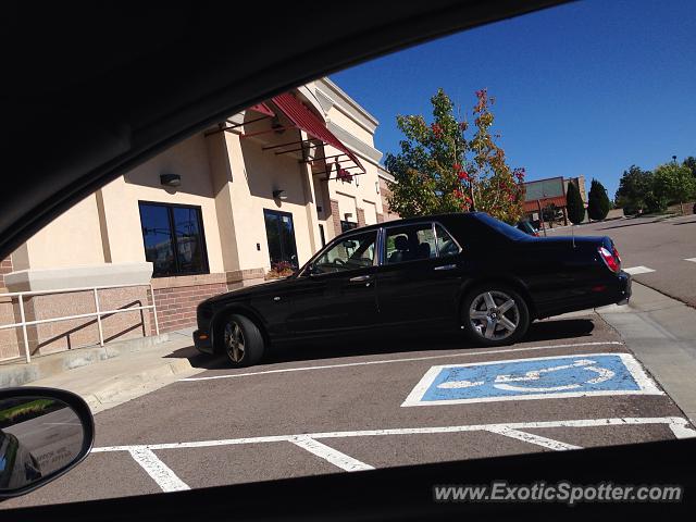 Bentley Arnage spotted in Lone tree, Colorado