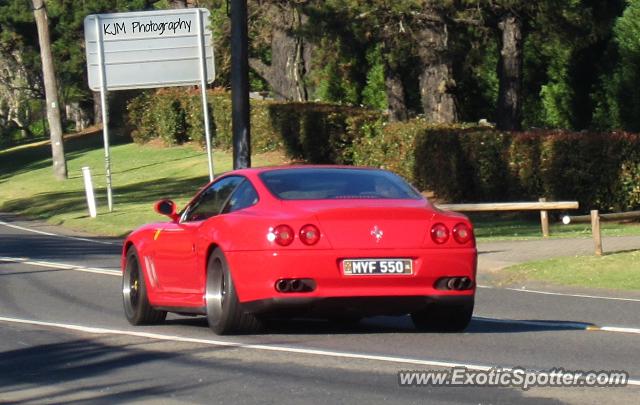 Ferrari 550 spotted in Sydney, Australia