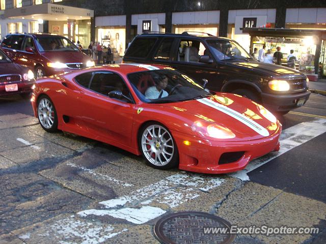 Ferrari 360 Modena spotted in NY City, New York