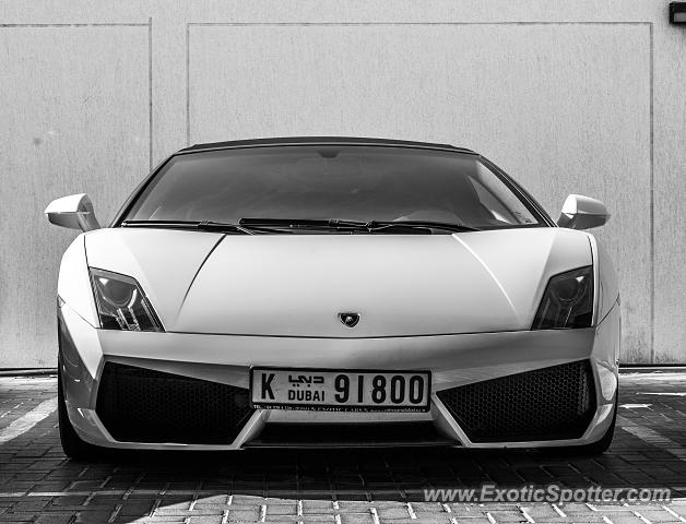 Lamborghini Gallardo spotted in Dubai, United Arab Emirates