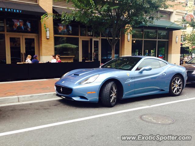 Ferrari California spotted in Arlington, Virginia