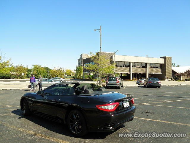 Maserati GranCabrio spotted in Highland Park, Illinois