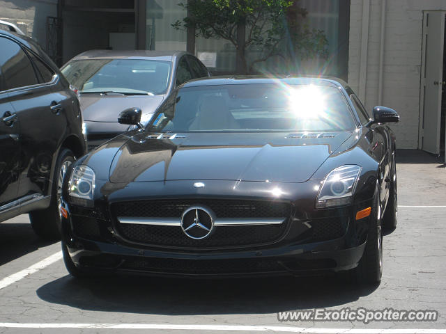 Mercedes SLS AMG spotted in Beverly Hills, California