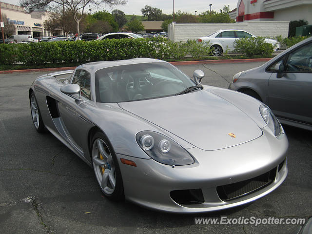 Porsche Carrera GT spotted in City of Industry, California