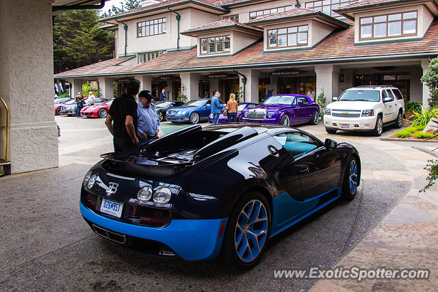 Bugatti Veyron spotted in Pebble Beach, California