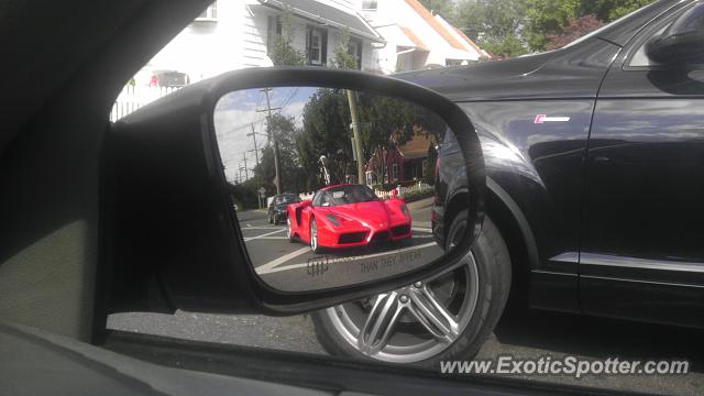 Ferrari Enzo spotted in Hewlett, New York