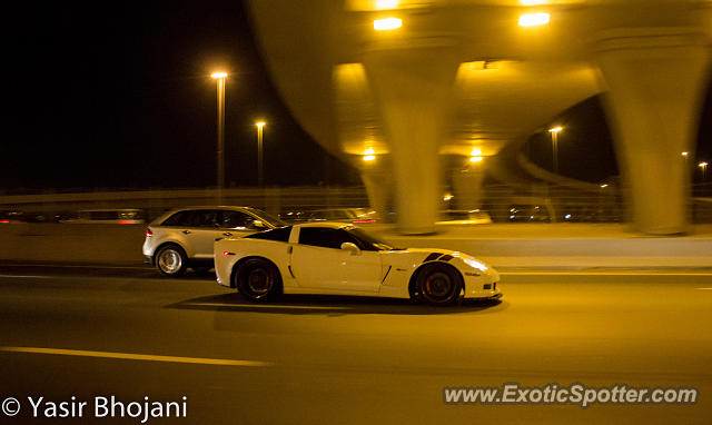 Chevrolet Corvette Z06 spotted in Dubai, United Arab Emirates