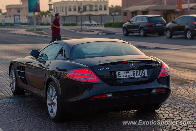 Mercedes SLR spotted in Dubai, United Arab Emirates