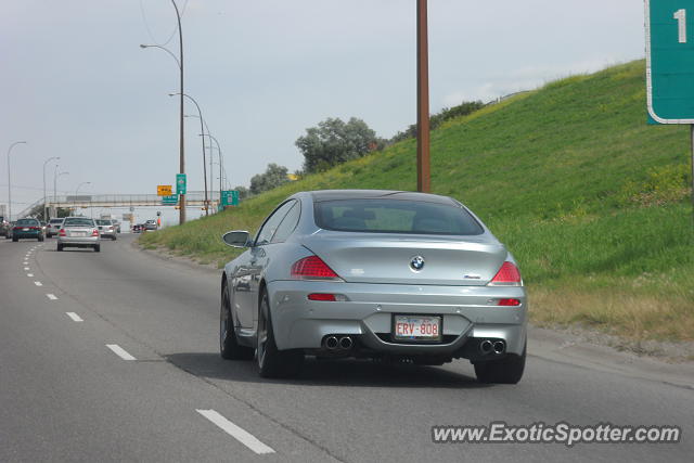 BMW M6 spotted in Calgary, Canada
