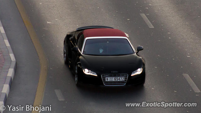 Audi R8 spotted in Dubai, United Arab Emirates