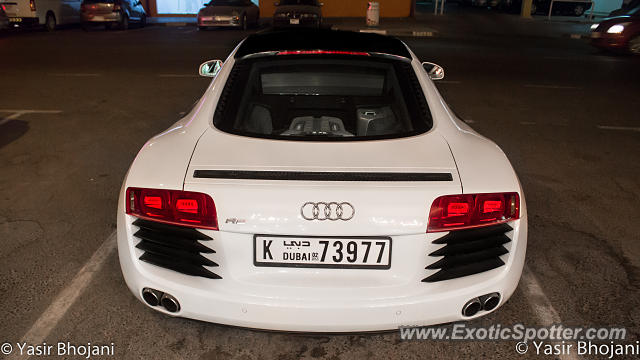Audi R8 spotted in Dubai, United Arab Emirates