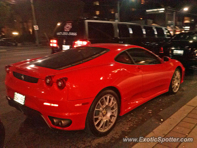 Ferrari F430 spotted in Toronto, Canada