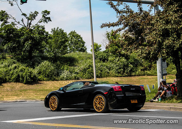 Lamborghini Gallardo spotted in Greenwich, Connecticut
