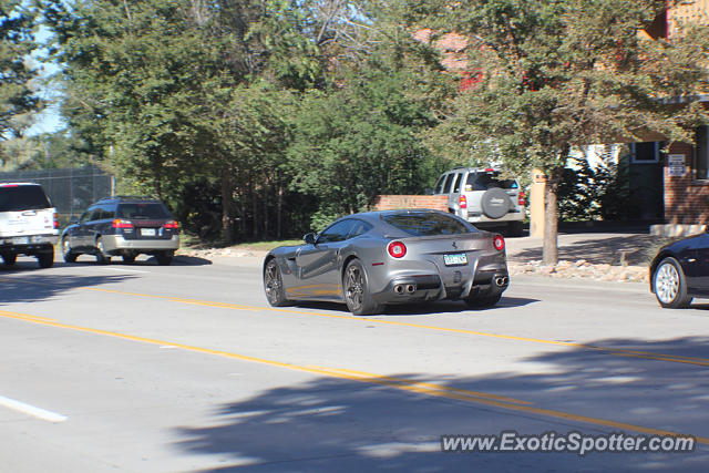 Ferrari F12 spotted in Denver, Colorado