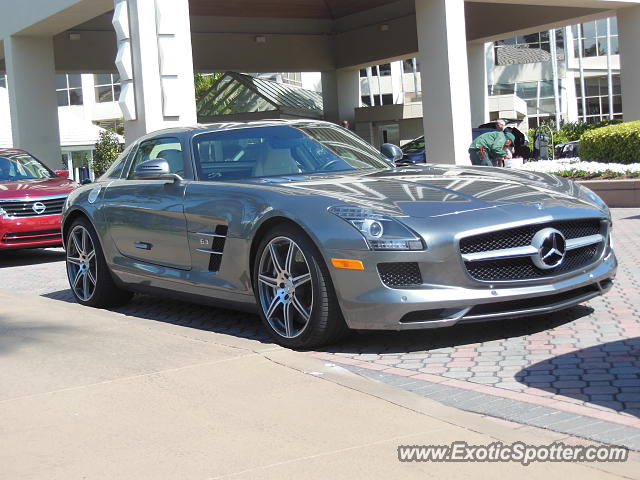 Mercedes SLS AMG spotted in Naples, Florida