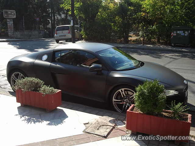 Audi R8 spotted in Thessaloniki, Greece