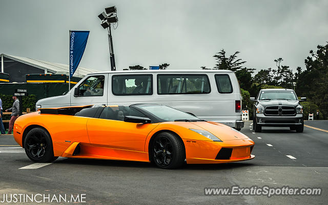 Lamborghini Murcielago spotted in Pebble Beach, California