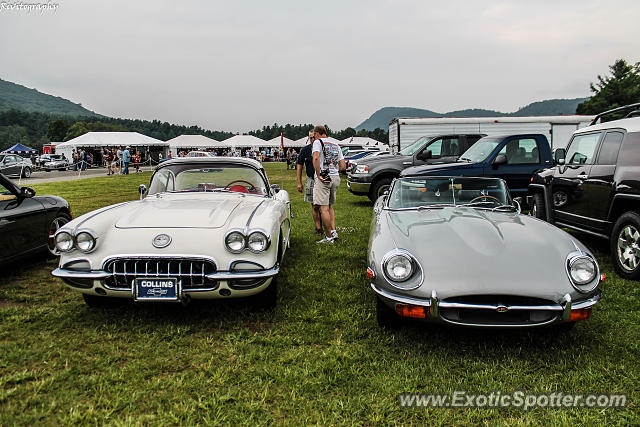 Jaguar E-Type spotted in Lakeville, Connecticut