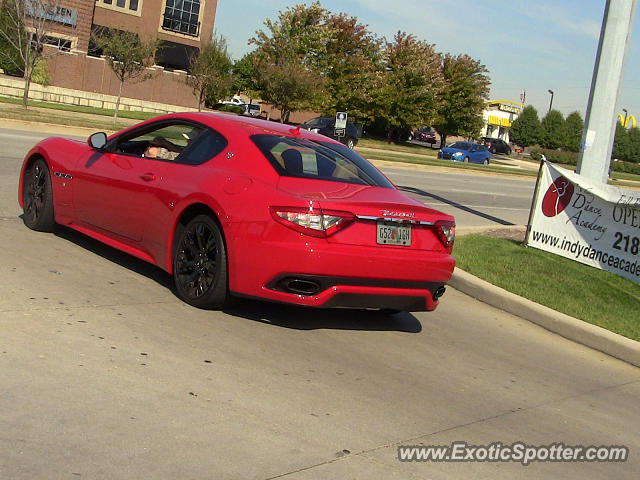 Maserati GranTurismo spotted in Indianapolis, Indiana