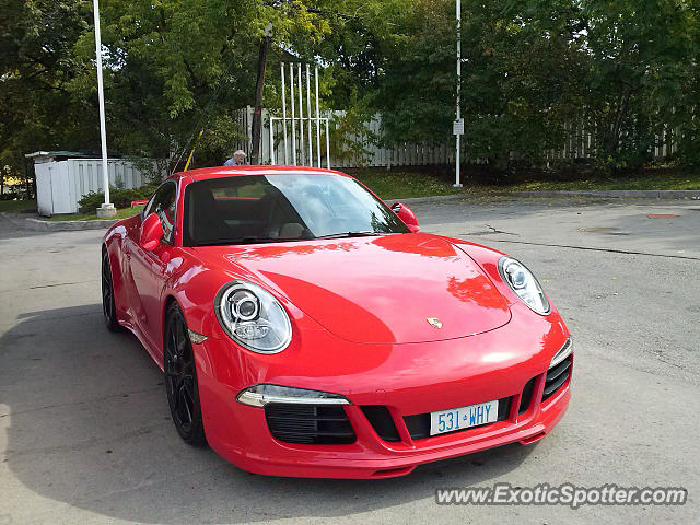 Porsche 911 spotted in Toronto, Canada