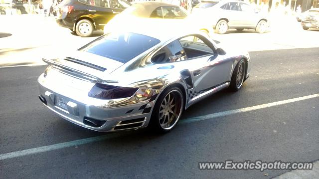 Porsche 911 Turbo spotted in Pasadena, California