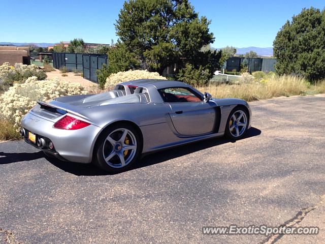 Porsche Carrera GT spotted in Santa Fe, New Mexico