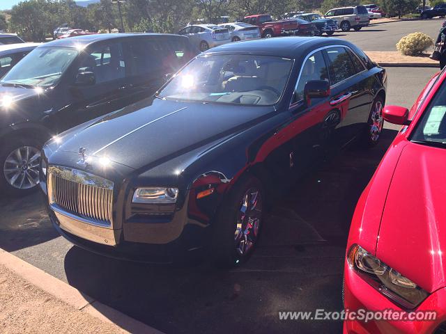 Rolls Royce Ghost spotted in Santa Fe, New Mexico