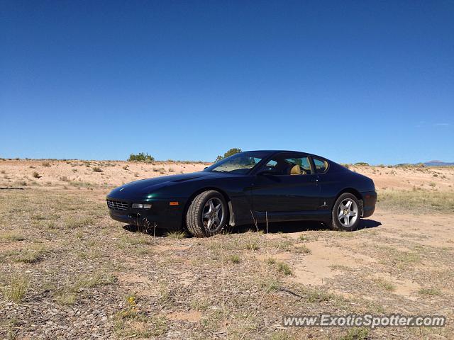 Ferrari 456 spotted in Santa Fe, New Mexico