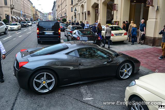 Ferrari 458 Italia spotted in Munich, Germany