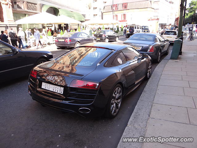 Audi R8 spotted in London, United Kingdom