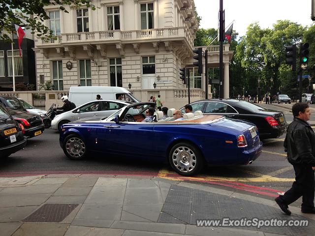 Rolls Royce Phantom spotted in London, United Kingdom