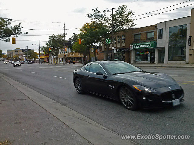 Maserati GranTurismo spotted in Toronto, Canada
