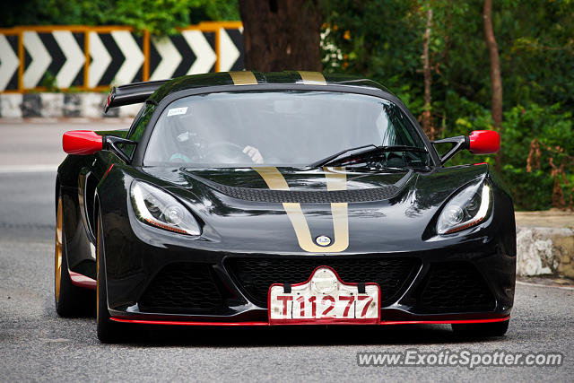 Lotus Exige spotted in Hong Kong, China