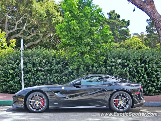 Ferrari F12 spotted in Carmel, California