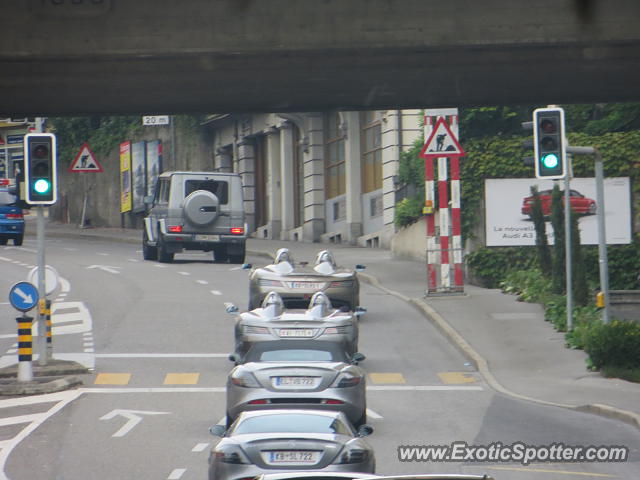 Mercedes SLR spotted in Geneve, Switzerland