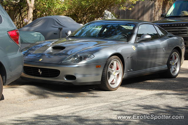 Ferrari 575M spotted in Carmel, California