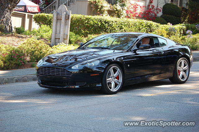 Aston Martin DB9 spotted in Carmel, California