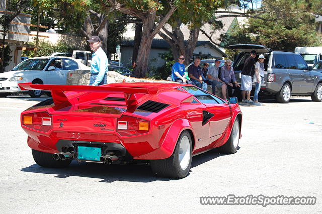 Lamborghini Countach spotted in Carmel, California