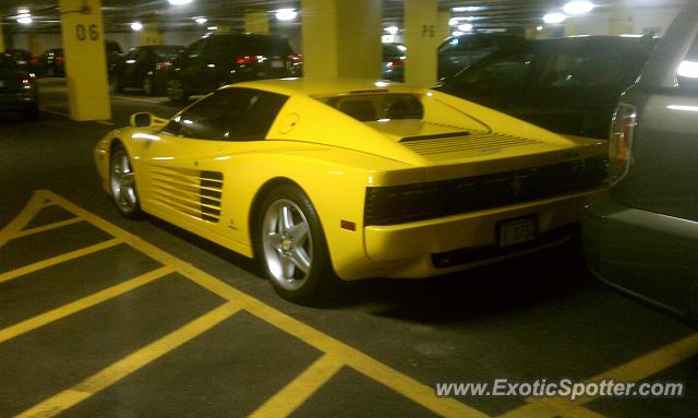 Ferrari Testarossa spotted in Waltham, Massachusetts