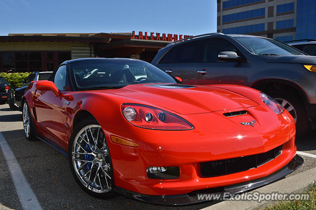 Chevrolet Corvette ZR1 spotted in Cincinnati, Ohio