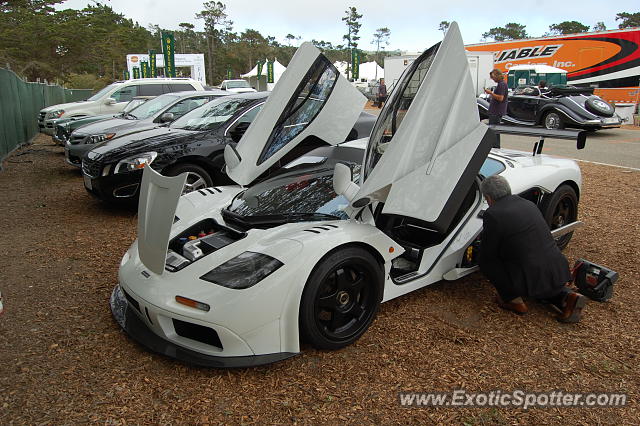 Mclaren F1 spotted in Pebble Beach, California